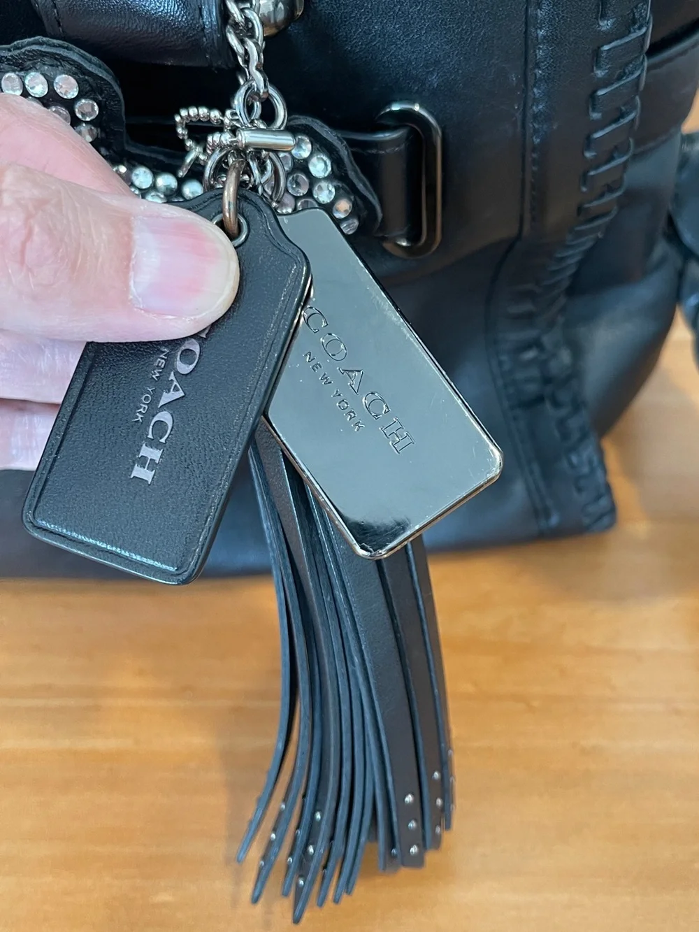 Coach Whipstitch Swagger 33 Leather Satchel - Limited Edition - Picture 9 of 9